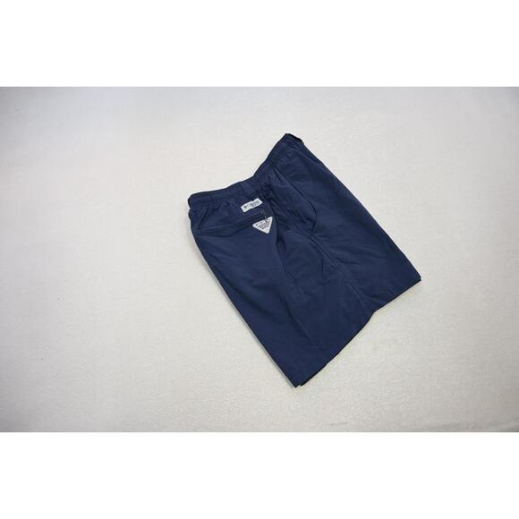 Columbia PFG Swim Trunks Omni-Shade Fishing Shorts Blue 7" INS Mens Sz Large - Picture 1 of 8